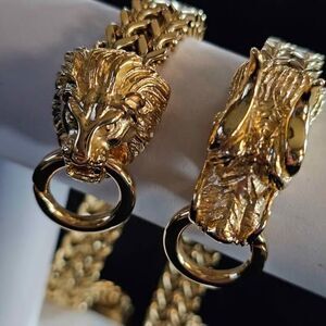 9" Stainless double row bracelet. Priced as each